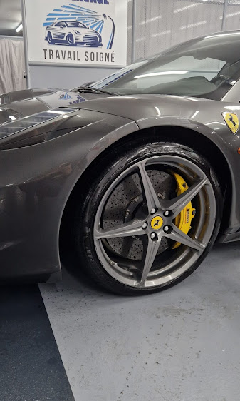 Nettoyage jantes Ferrari 458