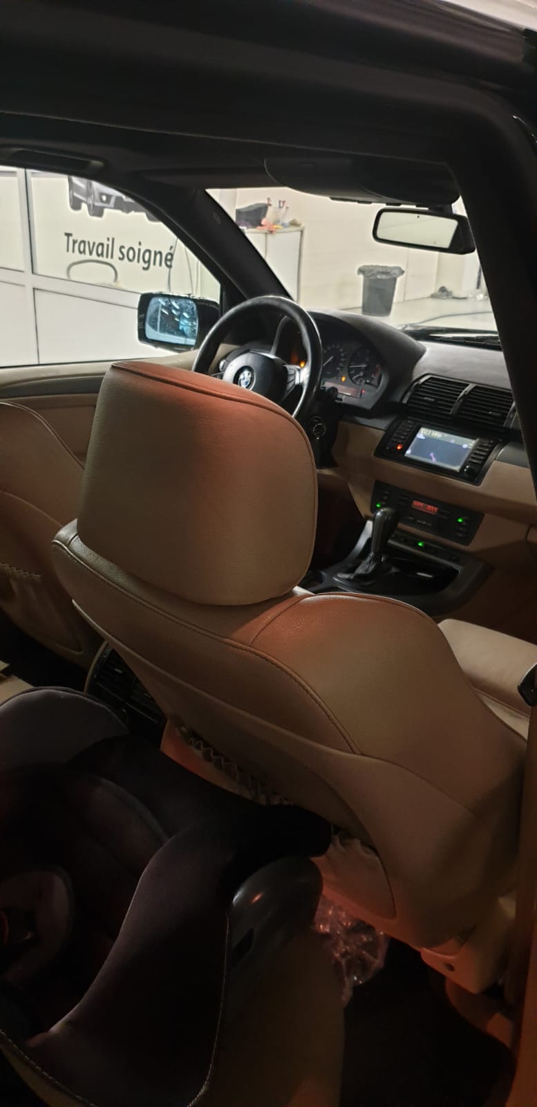 Intérieur cuir BMW traitement Toplavage13 Marseille
